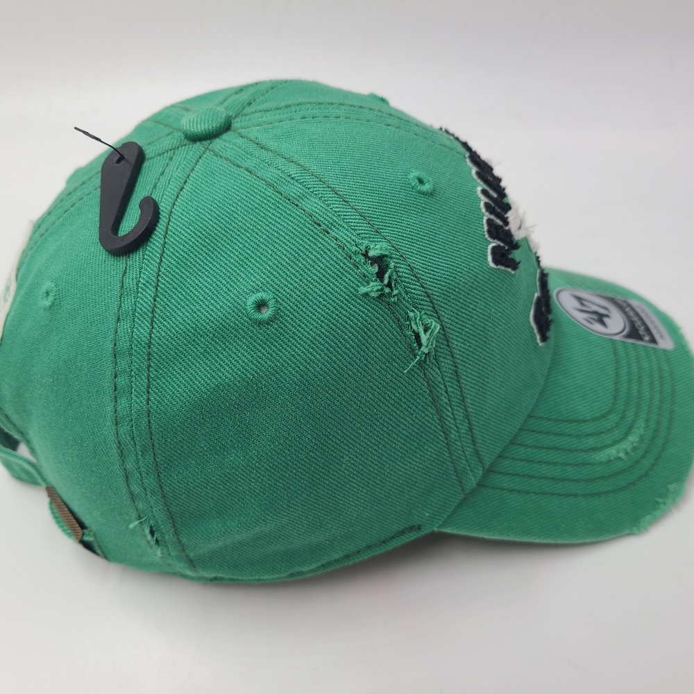 Philadelphia Eagles Hat Strapback 47 Brand Clean Up Green NFL Distressed Men - Picture 6 of 12